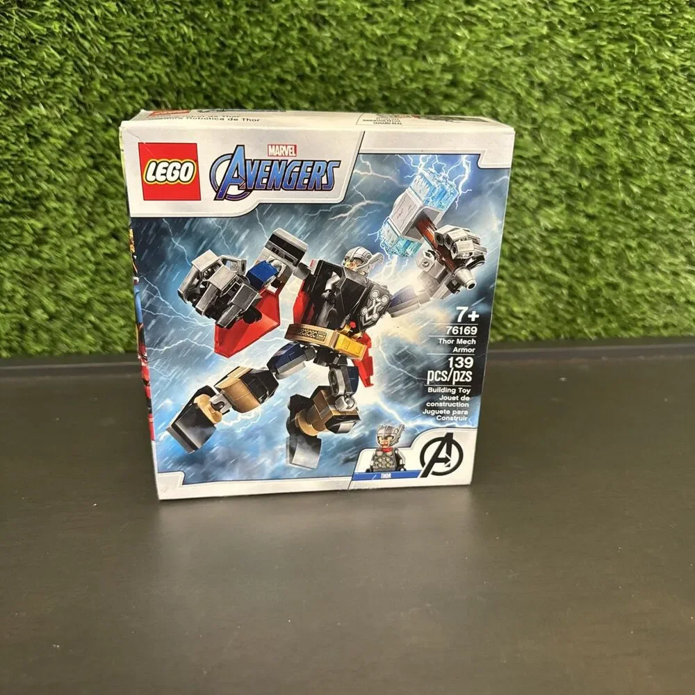 76169 LEGO MARVEL AVENGERS Thor Mech Armor Damaged Sealed Box